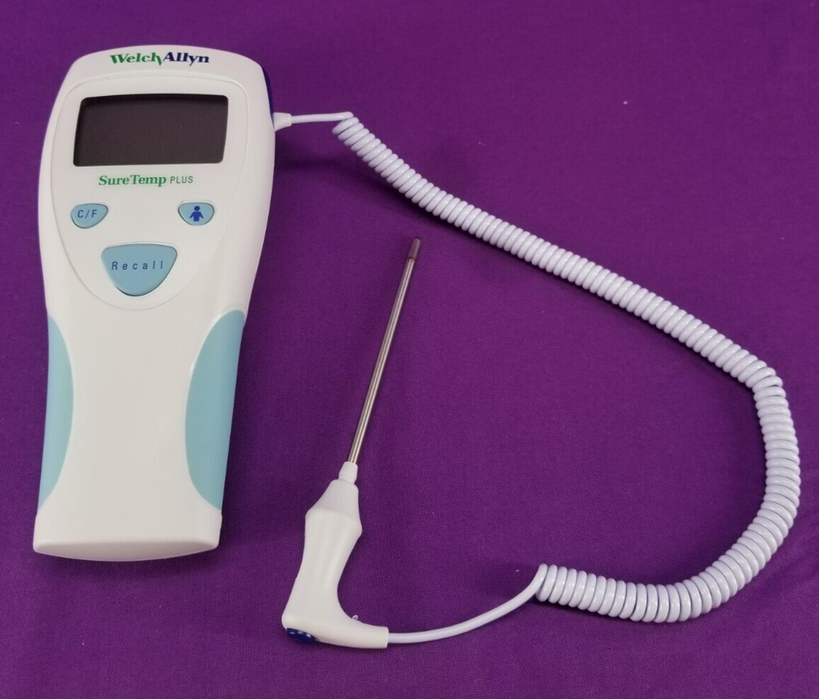 Welch Allyn Suretemp Plus 01690-000 Digital Oral Thermometer 4