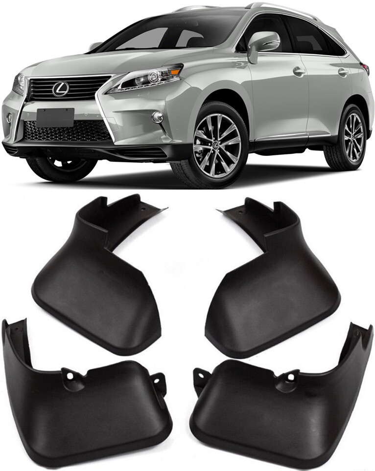 Genuine Molded Splash Guards Mud Flaps FOR 2009-2015 Lexus RX