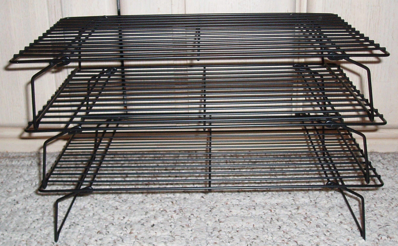 New~NIB~Non-Stick TRIPLE COOLING RACK by House of Lloyd