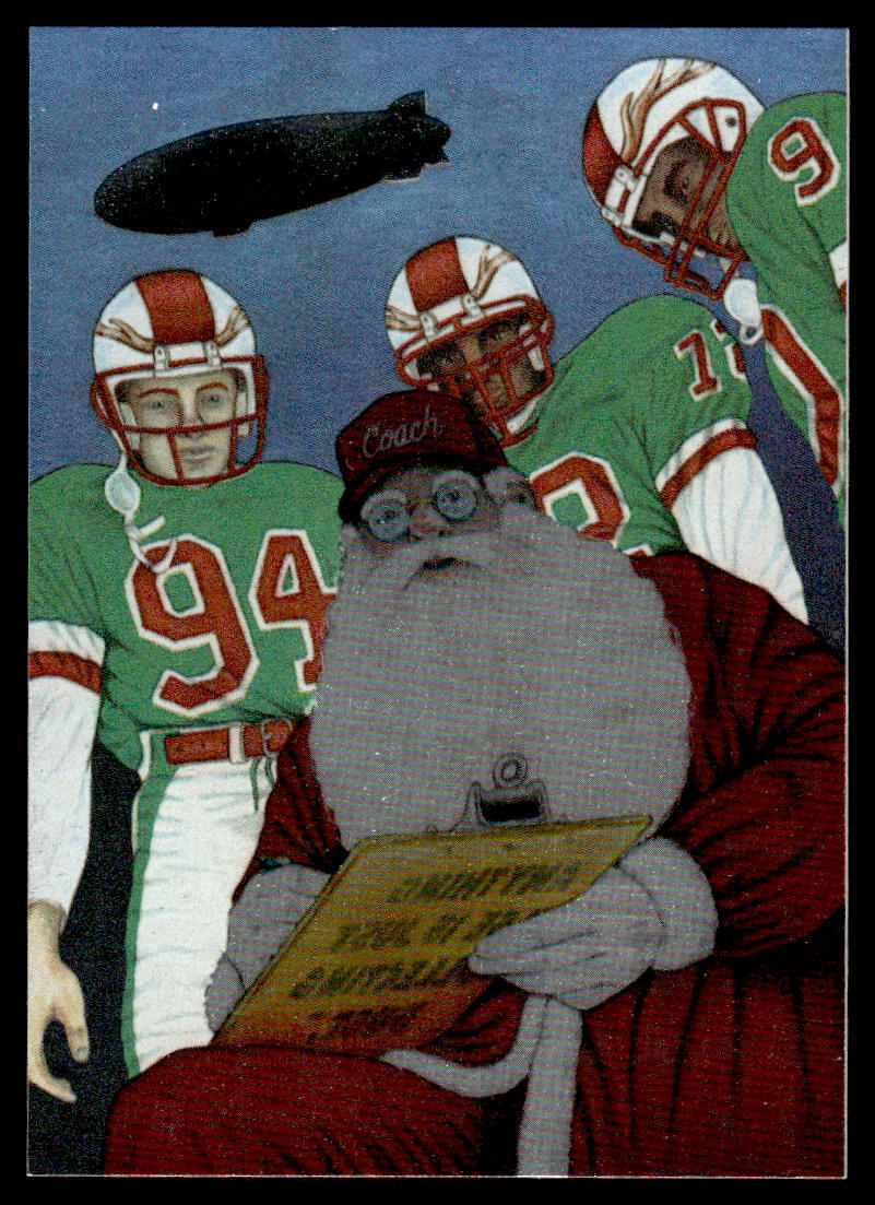 1994 NFL Properties Christmas #NNO Santa Claus