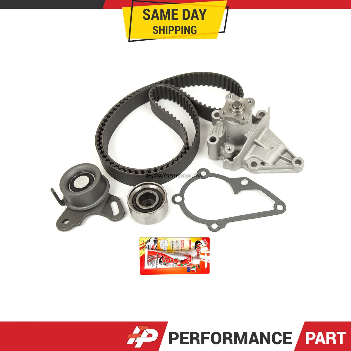 Timing Belt Kit Water Pump for 95-11 Hyundai Accent Kia Rio 1.5