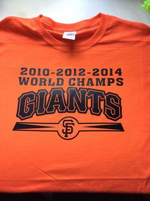 sf giants tee shirts