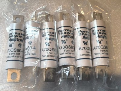 FERRAZ SHAWMUT FUSE A70QS80-4,  700V 80A