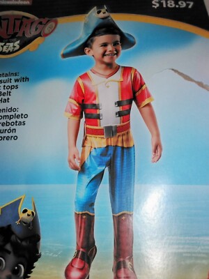 Santiago Of The Seas Halloween Costume Toddler Size 2T BRAND NEW Rubies *REDUCED