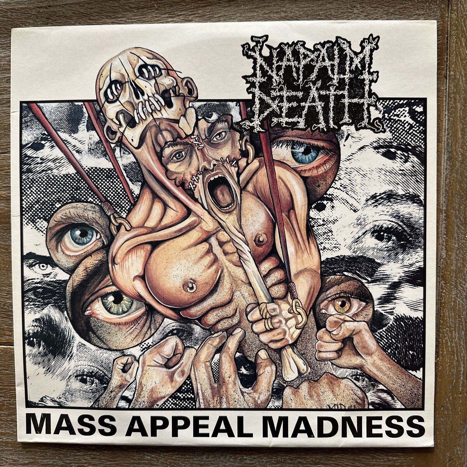 NAPALM DEATH ‎– Mass Appeal Madness Vinyl 1991