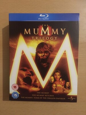 The Mummy Trilogy Die Mumie Trilogie 1 2 3 1-3, 3 Blu-ray Brendan ...