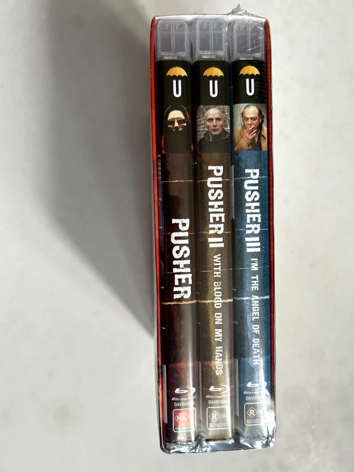 The Pusher Trilogy Nicolas Winding Refn Special Edition Blu-Ray Box Set New - Image 2 of 3