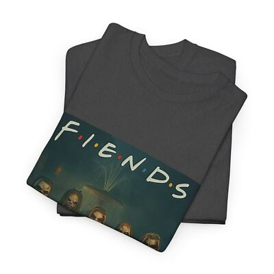 Fiends Unisex Heavy Cotton Tee, Friends Parody T-Shirt, Fiend Bray Wyatt Tee