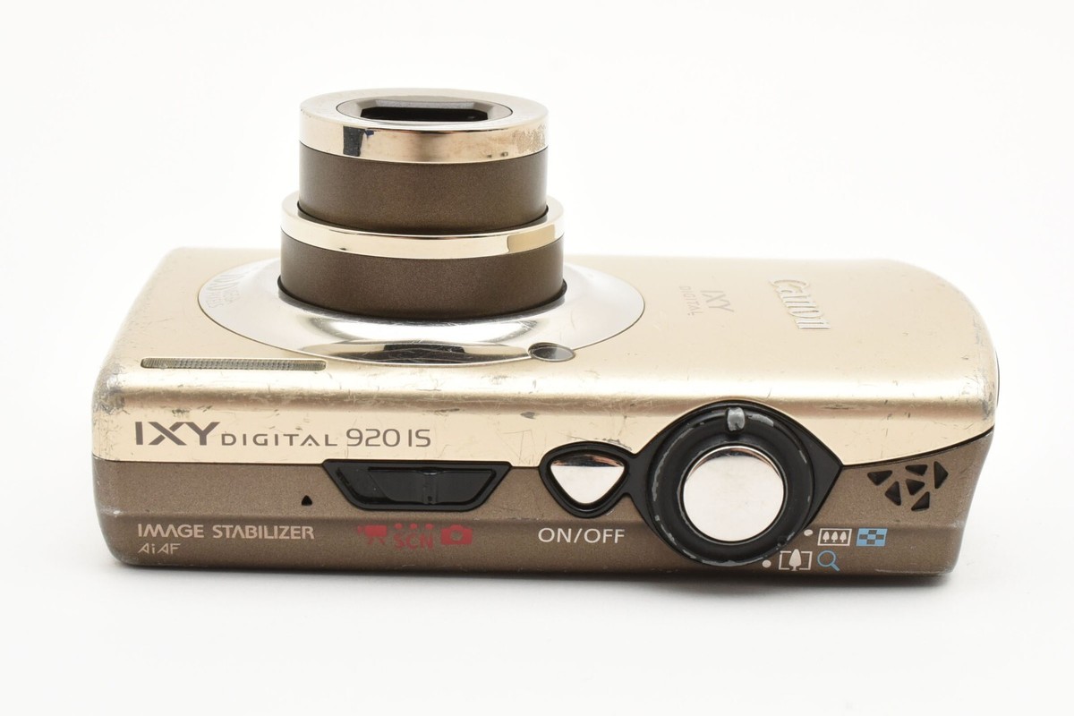 Canon キヤノン IXY DIGITAL 920 IS Canon IXY DIGITAL 920 IS 10.0MP Compact Digital Camera Gold