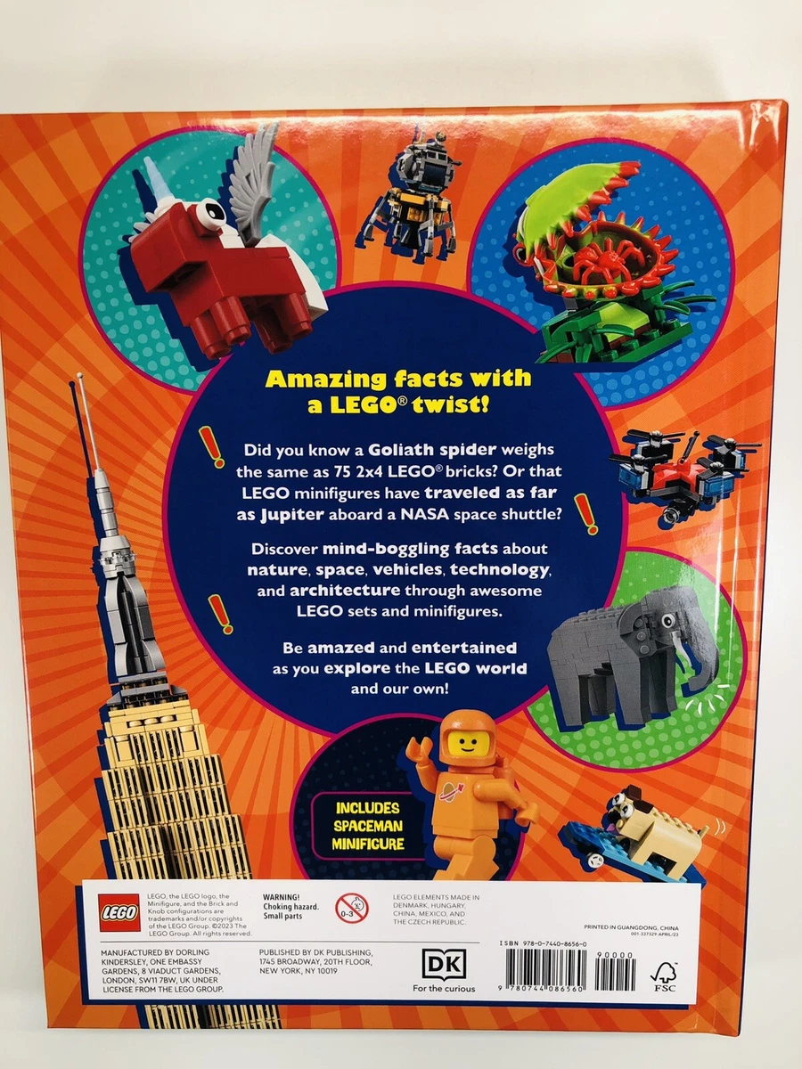 Lego Amazing But True book with rare Orange Spaceman eBay