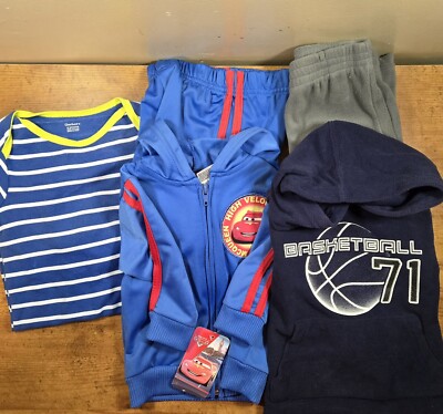 Toddler Boys 12 mo. Clothing Lot, 2 Daytime (2-Pc.) Outfits & 1 Nightime Outfit