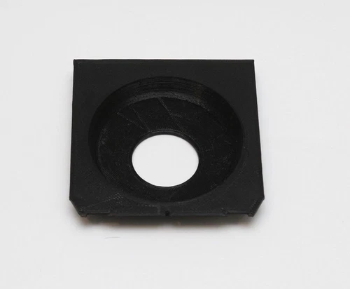 Lens Board for Linhof Wista Shen Hao Ebony Copal 0 Recessed 0 15/32in Offcenter