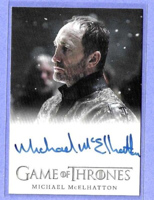 マイケル・マケルハットン【GAME of THRONES】 2021 Game Of Thrones Michael McElhatton Auto #1 | eBay