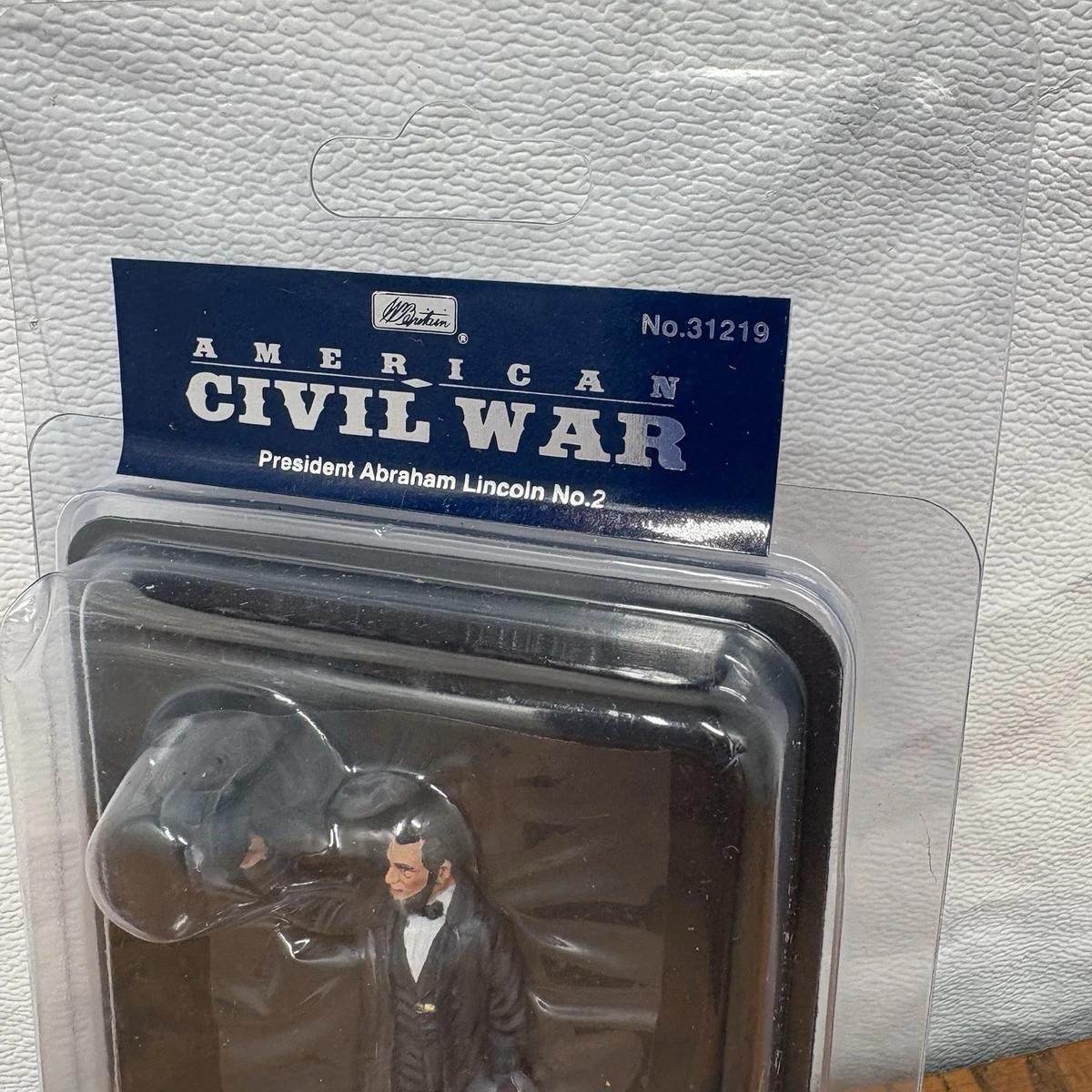 W. Britain President Abraham Lincoln No. 2 Civil War Figurine 31219 Cast Iron