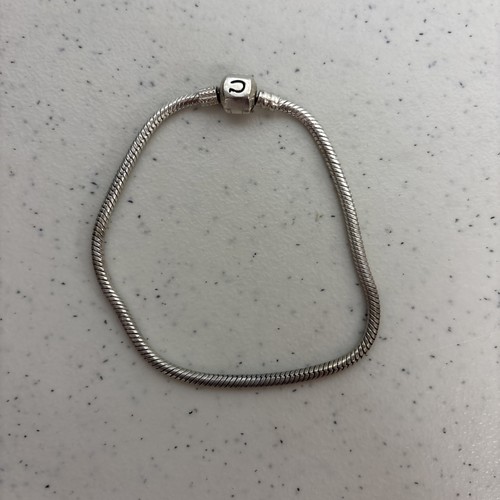 AUTHENTIC CHAMILIA STERLING SILVER SILVER SNAP BRACELET