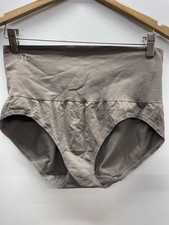 Yummie Tummie High-Waist Shaping Brief In Taupe Size 2XL Shapewear Underwear