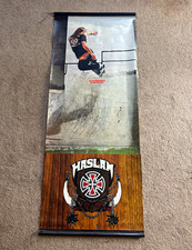 Chris Haslam Independent Trucks Banner DOUBLE-SIDED w/Guzman Shop Banner