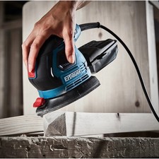 Erbauer Detail Sander Electric EDLS160 Compact Soft Bag Sanding Sheets 160W U