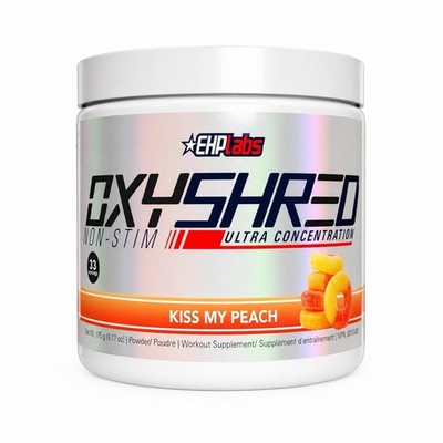 OxyShred Non-Stim Pre Workout - Kiss My Peach | 33 Servings