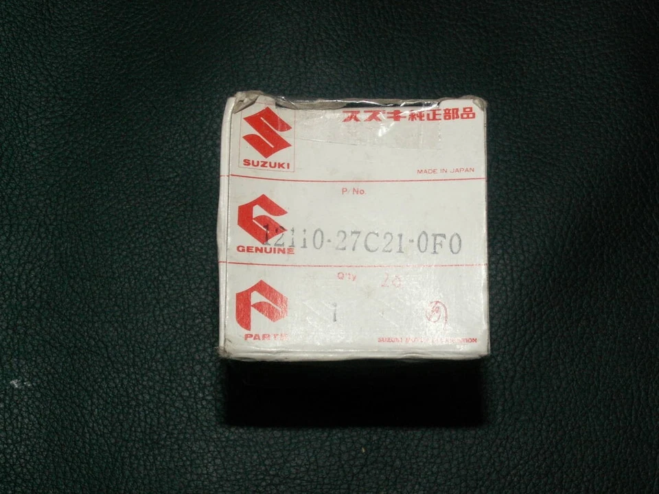 Pistón genuino Suzuki RM125 1990-1991 12110-27C21-0F0 nuevo sin usar Foto 2 de 4