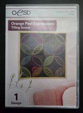 OESD Collection #12898USB - USB - Orange Peel Expressions Tiling Scene 1 Design