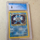 1999 Poliwrath Base Set Unlimited Holo Rare Pokémon TCG HP PSA 8