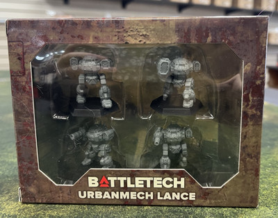 BattleTech: Urbanmech Lance Pack Unpainted Miniatures (4pcs) CAT35776