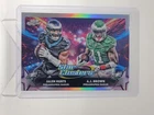 2025 Topps Cosmic Chrome A.J. Brown/Jalen Hurts Base (RAW)