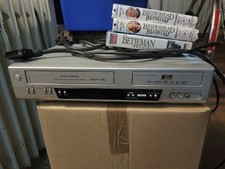 DAEWOO DF-4700P VCR DVD Recorder /Copy VHS to DVD + Remote + VHS cassettes