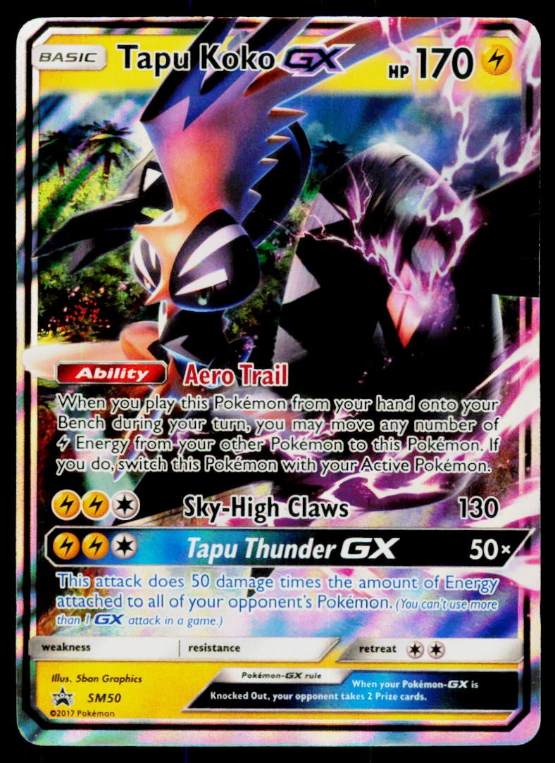 Tapu Koko GX - Promo SM Promos SM50 MP