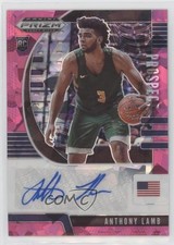 2020-21 Panini Prizm Draft Picks Prospect Pink Ice Anthony Lamb #PA-AL Auto pt2