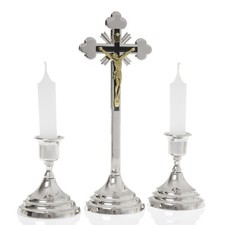 Traditionelles silbernes Weihnachtsliederset 22 cm