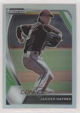 2021 Panini Prizm Draft Picks Silver Prizm Jagger Haynes #PDP219 0w7