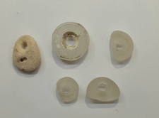 GENUINE SURF TUMBLED SEA GLASS / STONE FROM PUERTO RICO / JEWELRY GRADE 5