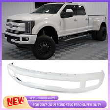 Oxford White Front Bumper Bar For 2017-2019 Ford F250 F350 Lariat Xlt Platinum Oxford White Front Bumper Bar For 2017-2019 Ford F250 F350 Lariat Xlt Platinum