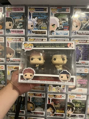Funko Pop! Vinyl: Jujutsu Kaisen - Yuji Itadori & Aoi Todo 2-Pack