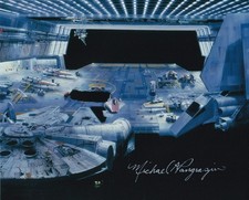 MICHAEL PANGRAZIO signed Autogramm 20x25cm STAR WARS in Person autograph COA