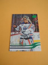 Calvin Pickard 25-26 Upper Deck Holiday Green Card Edmonton Oilers 