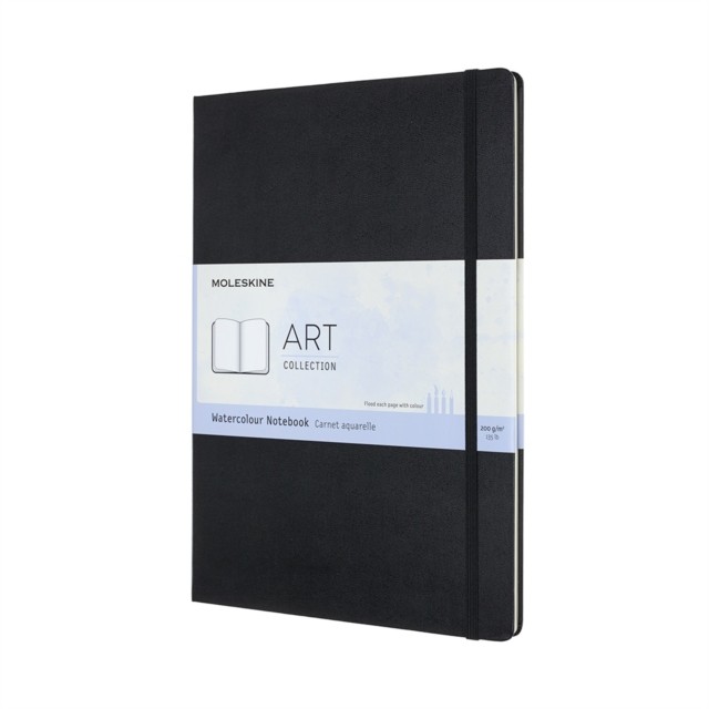 Moleskine Art A4 Watercolour Notebook: Black by Moleskine Mol... - - Image 3