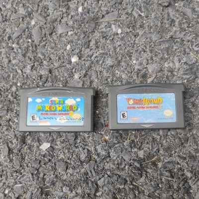 Yoshi's Island+Super Mario World-Super Mario Advance 2 For Game boy Advance GBA