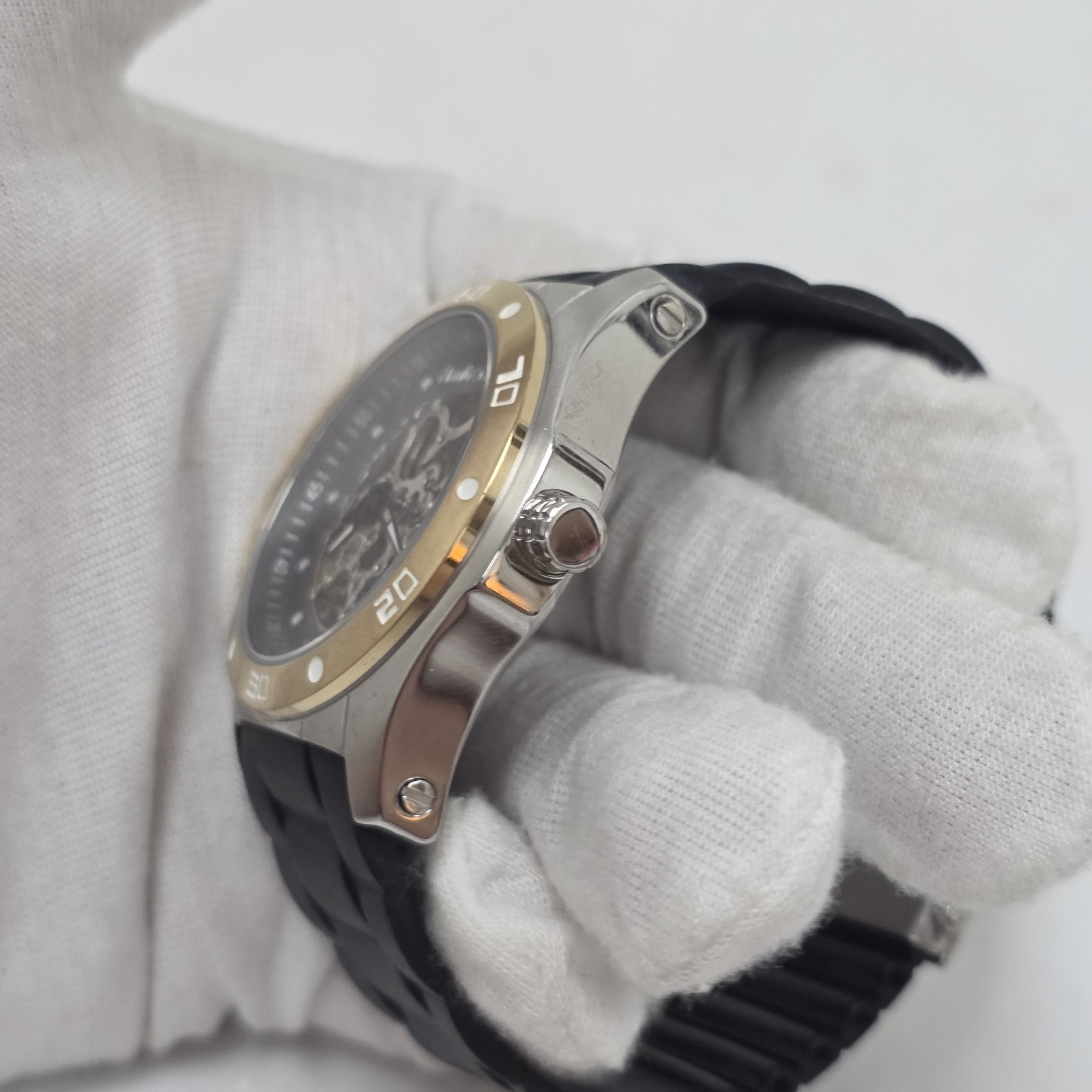 Armitron Men Automatic Skeleton Dial Diver Style … - image 3