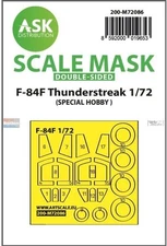 ASKM72086 1:72 ASK/Art Scale Double Sided Mask - F-84F Thunderstreak (SPH kit)