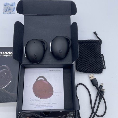 Waverly Labs Ambassador Professional Language Translating Earpieces - Picture 2 of 8