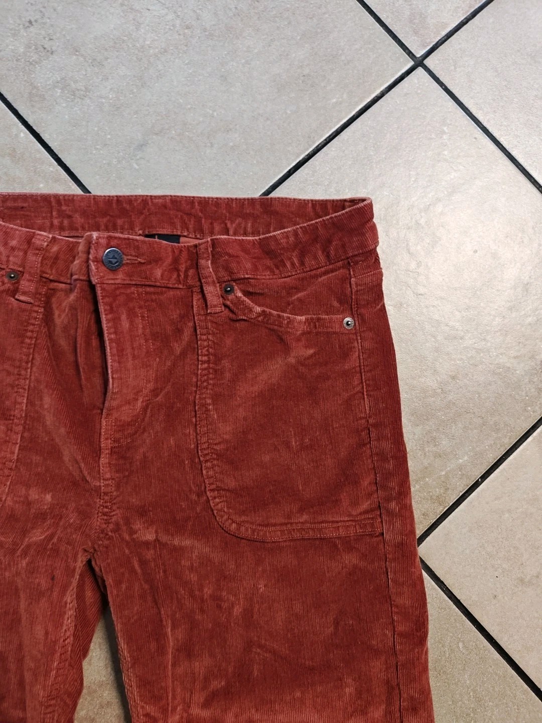 Patagonia Corduroy Pants Size 29 Mens Burnt Amber Color thumbnail 11