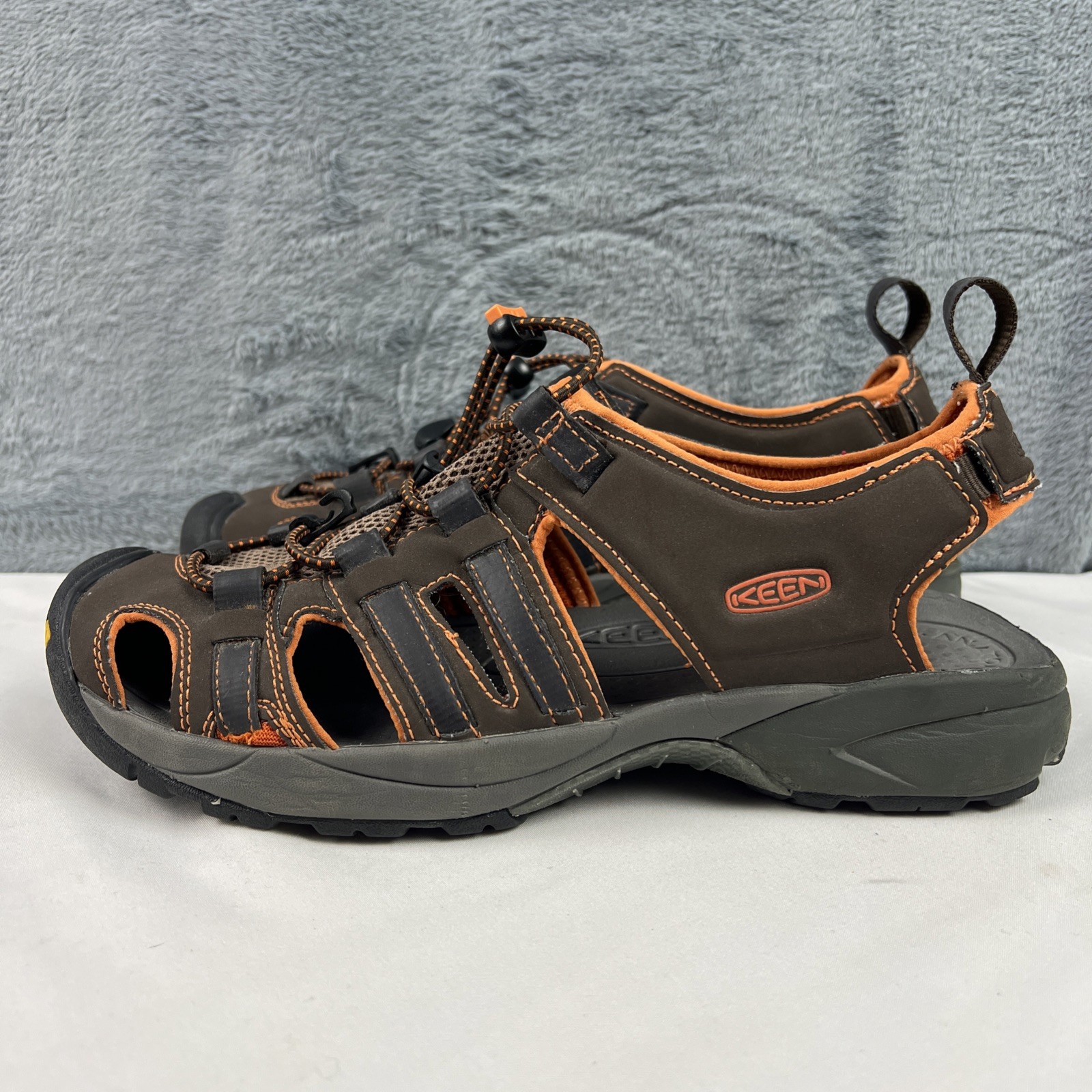 Sandali sportivi Keen Turia donna taglia 10 marrone arancione escursionismo impermeabili