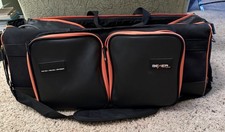 Bemer Group Pro Set Travel Bag Zipper Carry PEMF Life Energy Black Orange