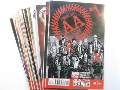 Avengers Arena Heft 1 - 18 komplett US Marvel 2012 Zustand 1