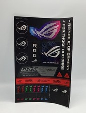 Genuine REPUBLIC OF GAMERS  ASUS ROG Decals s...