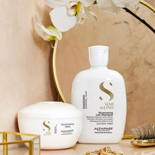 ALFAPARF Semi Di Lino Diamond Illuminating Shampoo 250 ml and Mask 200ml