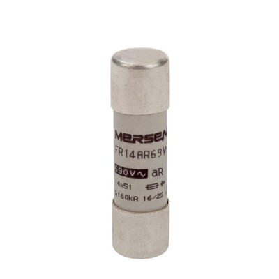 10 Stk. Mersen Sicherungseinsatz FR14AR69V32 Zylindrisch Q1027332